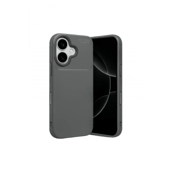 İphone 17 Auto Focus Karbon Kapak - Gri