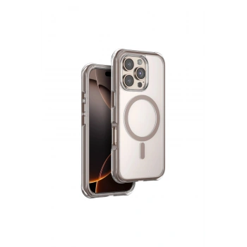 Onegif İphone 16 Pro Max Hulk Magsafe Kapak - Çöl Titanyum