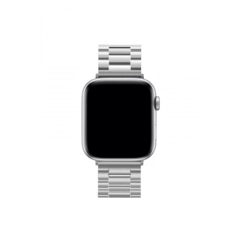 Watch 42mm Metal Baklalı Kordon (SAAT DEĞİLDİR) - Gümüş