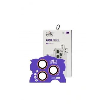 İphone 17 Pro Max Bilvis Titan Kamera Lens - Turuncu