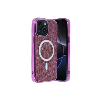 Joko İphone 15 Helen Magsafe Kapak - Derin Mor