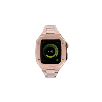 Watch 44mm Metal Petek Kasalı Kordon (SAAT DEĞİLDİR) - Rose Gold