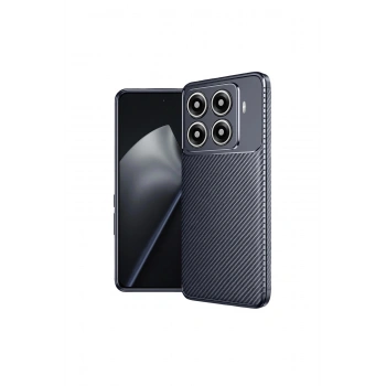 Mi 15t Pro Auto Focus Karbon Kapak - Lacivert