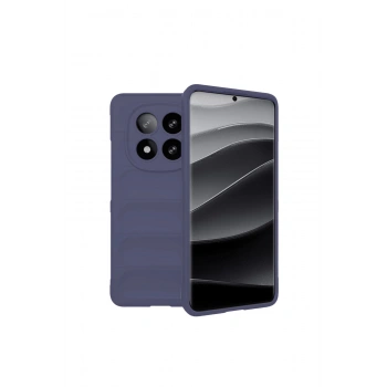 Redmi Note 14 Pro 5g Kılıf Optimum Silikon - Lacivert