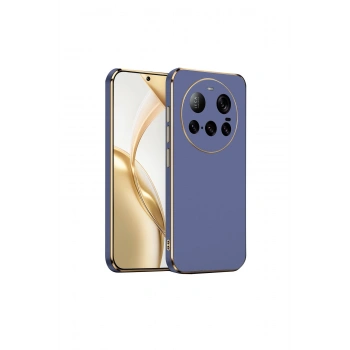 Mi 15 Ultra Kılıf Volet Silikon - Mavi
