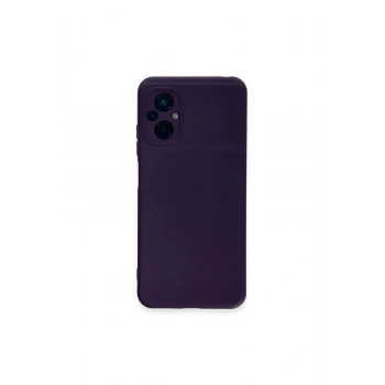 Poco M5 Kılıf Nano İçi Kadife Silikon - Mor