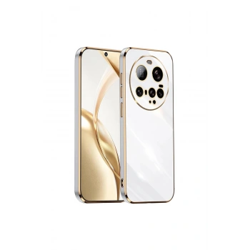 Mi 15 Ultra Kılıf Volet Silikon - Beyaz