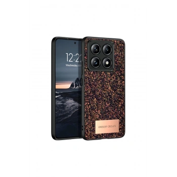 Onegif Mi 14t Pro Bright Simli Kapak - Derin Mor