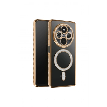 Redmi 14c Joke Simli Magneticsafe Kılıf - Gold