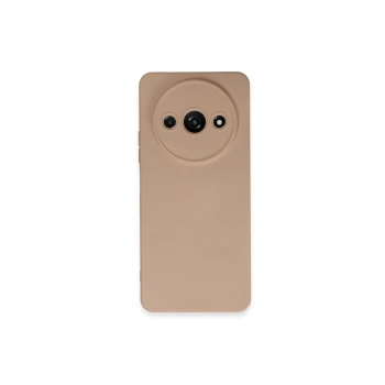 Redmi A3 4g Kılıf Nano İçi Kadife Silikon - Pudra