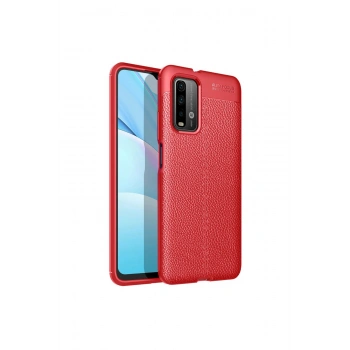 Redmi 9t Kılıf Auto Focus Kapak - Kırmızı