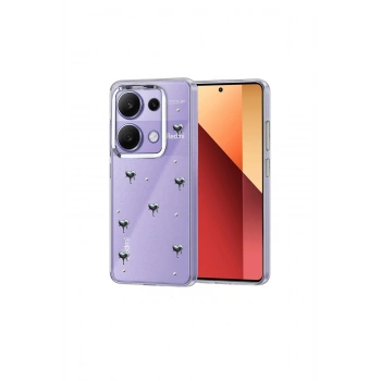 Redmi Note 13 Pro 4g Fiyonk Desenli Kapak - Desen 3