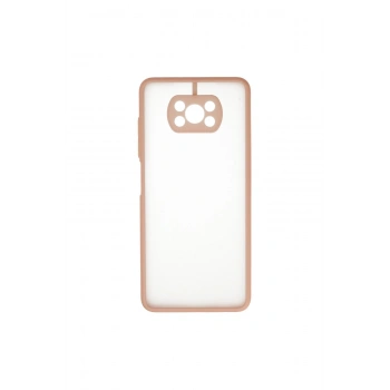 Pocophone X3 Kılıf Montreal Silikon Kapak - Pembe