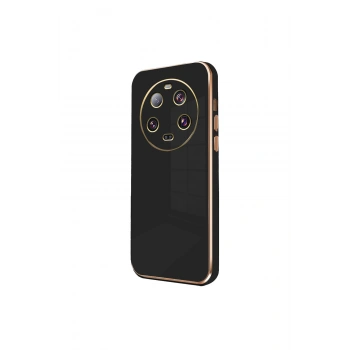 Mi 14 Ultra Kılıf Volet Silikon - Siyah