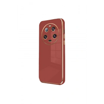 Mi 14 Ultra Kılıf Volet Silikon - Kırmızı