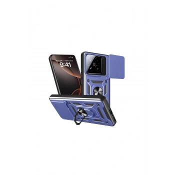 Mi 15t Pars Lens Yüzüklü Silikon - Lacivert