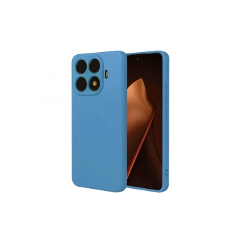 Mi 15t Pro Nano İçi Kadife Silikon - Mavi