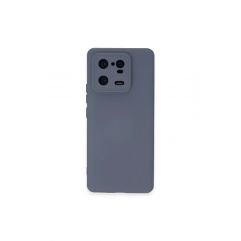 Mi 13 Pro Kılıf Nano İçi Kadife Silikon - Gri