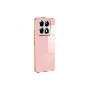 Mi 14t Pro Volet Silikon - Pembe
