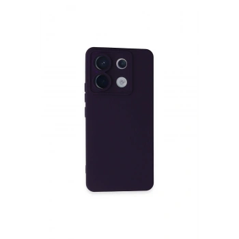 Redmi Note 13 Pro 5g Kılıf Nano İçi Kadife Silikon - Mor