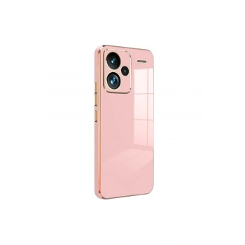 Redmi Note 13 Pro Plus Kılıf Volet Silikon - Pembe