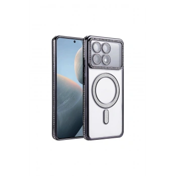 Poco X6 Pro Joke Simli Magneticsafe Kılıf - Siyah
