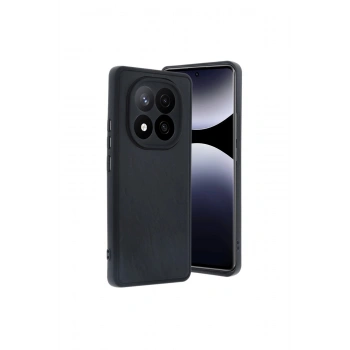 Redmi Note 14 Pro 5g Kılıf Aras Deri Kapak - Siyah