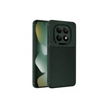 Redmi Note 15 Pro 5g Auto Focus Karbon Kapak - Koyu Yeşil