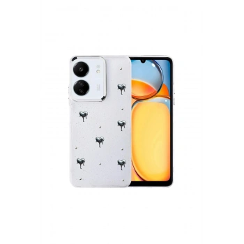 Redmi 13c Fiyonk Desenli Kapak - Desen 3