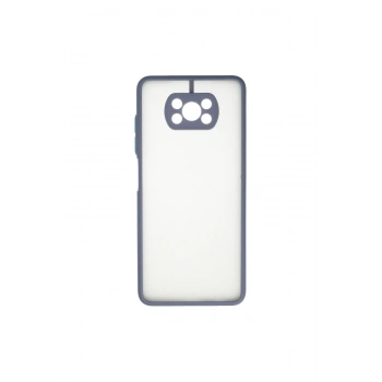 Pocophone X3 Kılıf Montreal Silikon Kapak - Gri