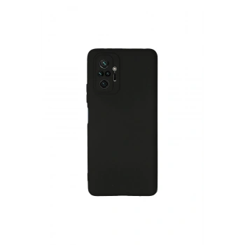 Redmi Note 10 Pro Kılıf First Silikon - Siyah