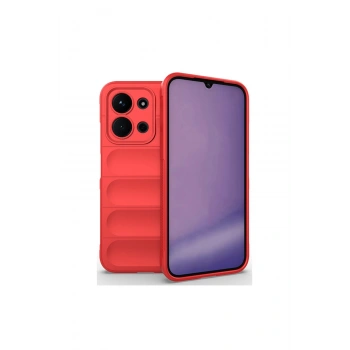 Redmi 15c 4g Optimum Silikon - Kırmızı