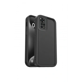 Redmi 10 2022 Kılıf Viera Silikon - Siyah