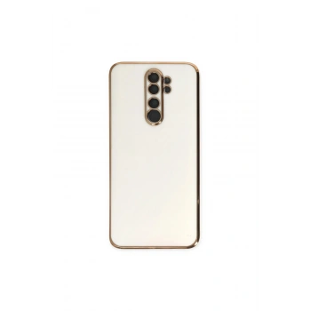 Redmi Note 8 Pro Kılıf Volet Silikon - Beyaz
