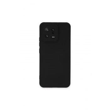 Mi 13 Kılıf Nano İçi Kadife Silikon - Siyah