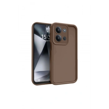 Redmi 15c 4g Viera Silikon - Kahverengi