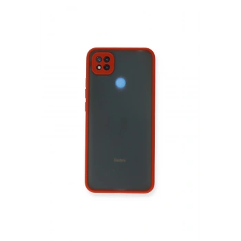 Redmi 9c Kılıf Montreal Silikon Kapak - Kırmızı