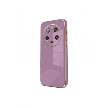 Mi 14 Ultra Kılıf Volet Silikon - Mor