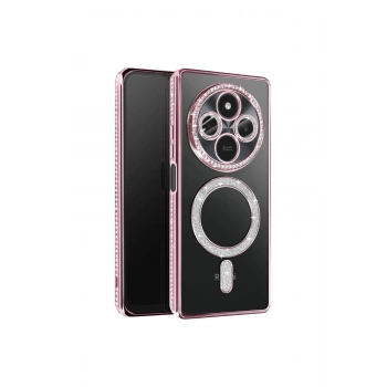 Redmi 14c Joke Simli Magneticsafe Kılıf - Pembe