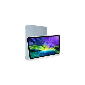 Redmi Pad Kılıf Kalemlikli Mars Tablet Kılıfı - Mavi