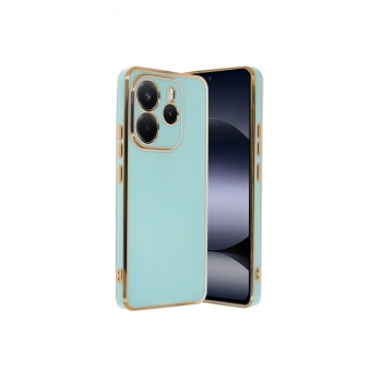 Redmi Note 14 4g Kılıf Volet Silikon - Açık Yeşil