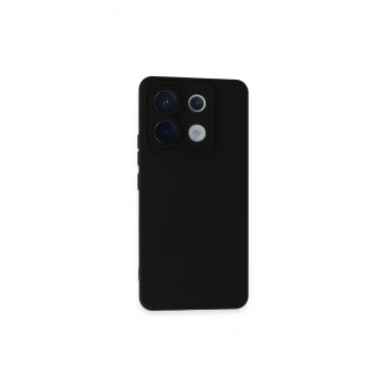 Redmi Note 13 Pro 5g Kılıf Nano İçi Kadife Silikon - Siyah