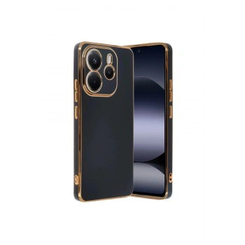 Redmi Note 14 4g Kılıf Volet Silikon - Siyah