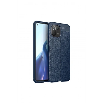 Mi 11 Lite Kılıf Auto Focus Kapak - Lacivert