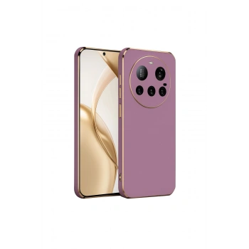 Mi 15 Ultra Kılıf Volet Silikon - Mor