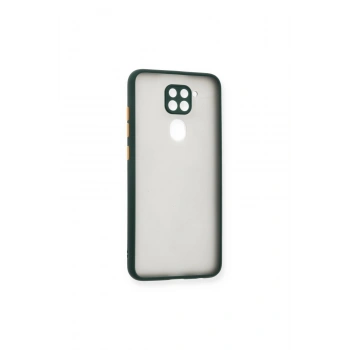 Redmi Note 9 Kılıf Montreal Silikon Kapak - Yeşil