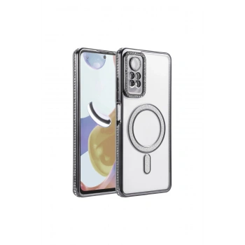 Redmi Note 12 Pro 4g Joke Simli Magneticsafe Kılıf - Siyah
