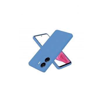 Redmi 13c Kılıf First Silikon - Mavi