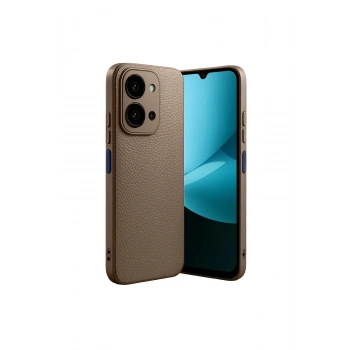 Redmi 15c 4g Thermax Silikon Kılıf - Kahverengi