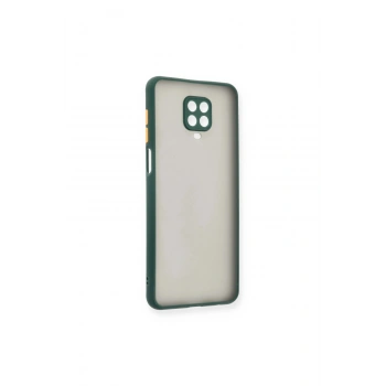 Redmi Note 9 Pro Kılıf Montreal Silikon Kapak - Yeşil